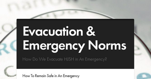 Evacuation & Emergency Norms