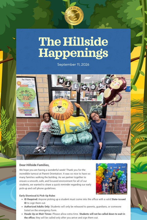 The Hillside Happenings