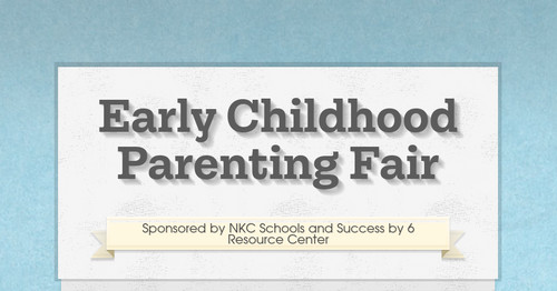 Early Childhood Parenting Fair