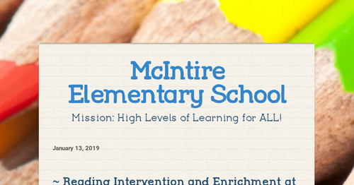 McIntire Elementary School