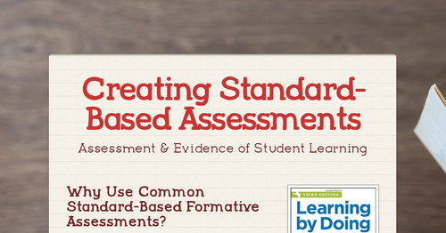 Creating Standard-Based Assessments