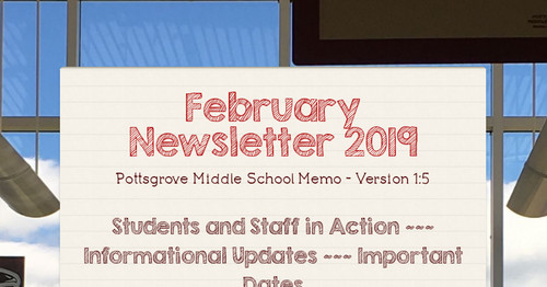 February Newsletter 2019