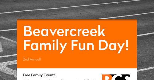 Beavercreek Family Fun Day!