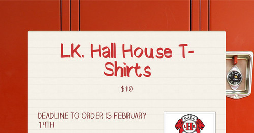 L.K. Hall House T-Shirts