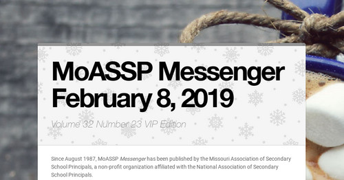 MoASSP Messenger February 8, 2019