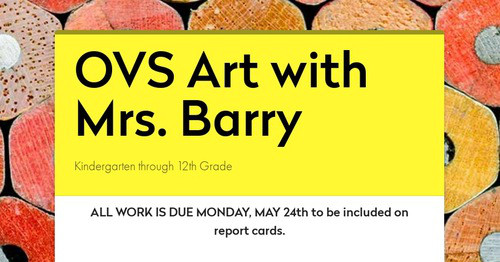 Mrs. Barry - Art