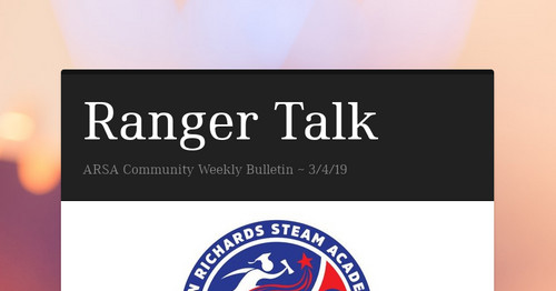 Ranger Talk