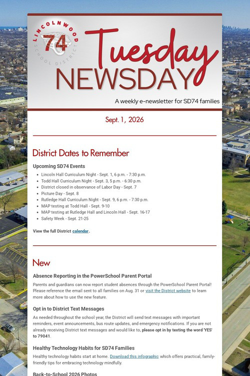 Tuesday Newsday
