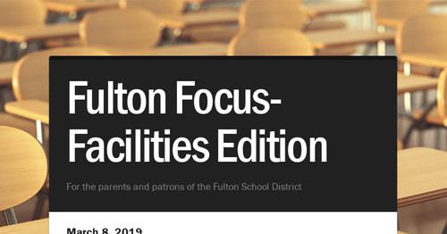 Fulton Focus-Facilities Edition