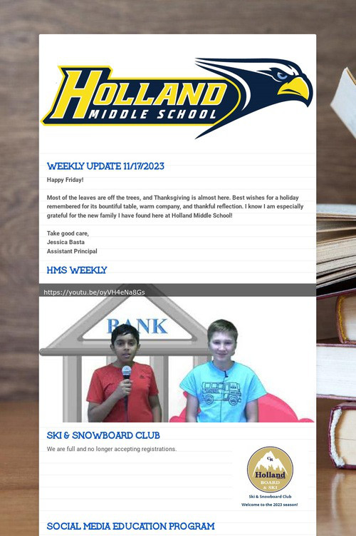 Design newsletters to spread the word online | Smore