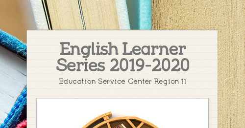 English Learner Series 2019-2020