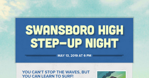 Swansboro High Step-Up Night
