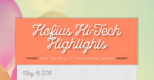 Hofius Hi-Tech Highlights