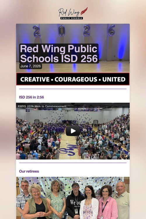 Red Wing Public Schools ISD 256