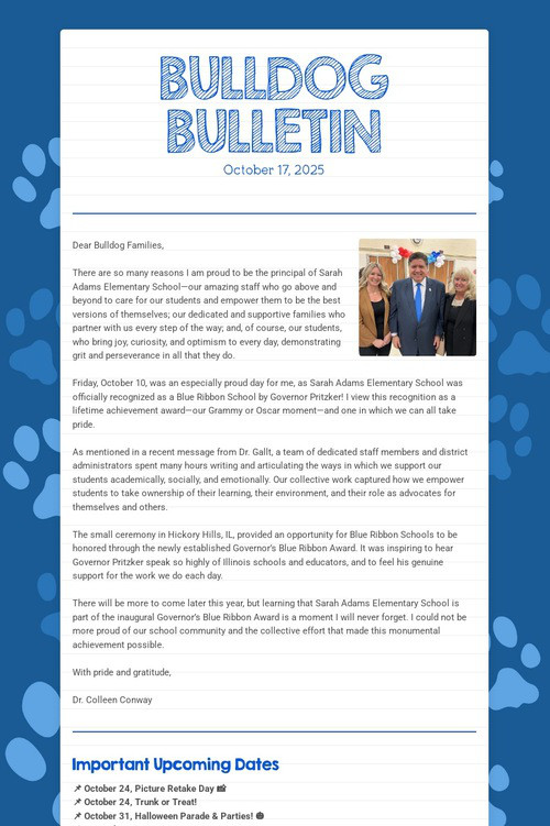 BULLDOG BULLETIN