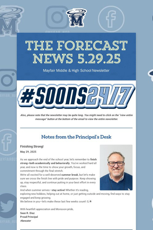 THE FORECAST News 5.29.25