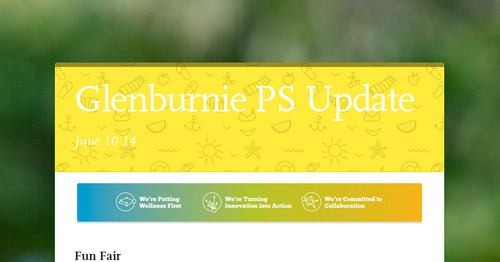 Glenburnie PS Update