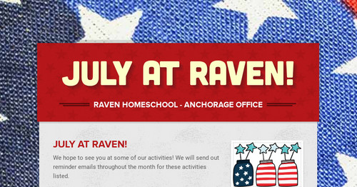 July at Raven!