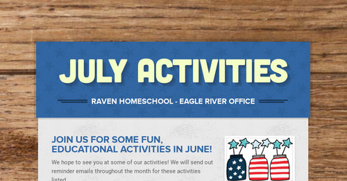 July Activities