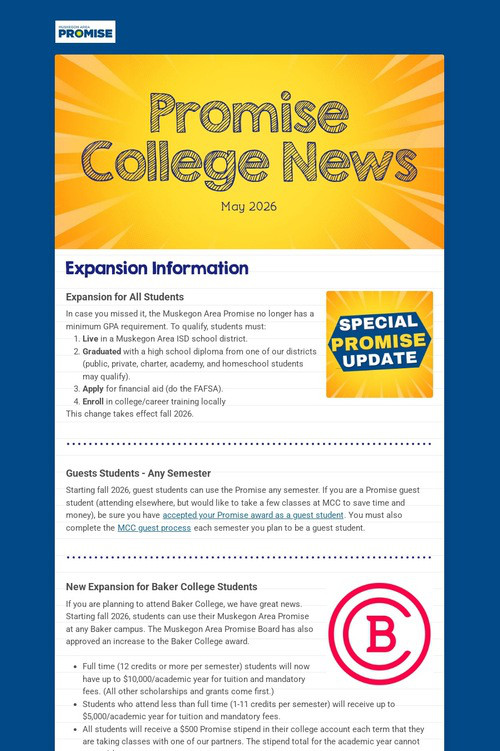 Promise College News