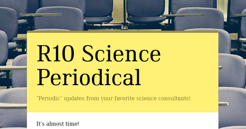 R10 Science Periodical
