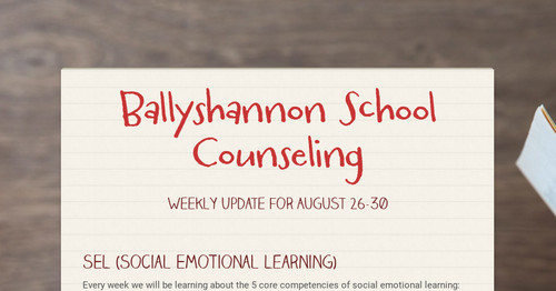 Ballyshannon School Counseling