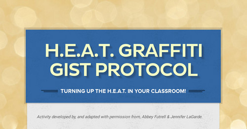 H.E.A.T. Graffiti Gist Protocol