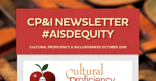 CP&I Newsletter #AISDEquity