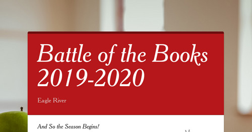 Battle of the Books      2019-2020