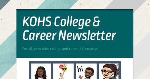 KOHS College & Career Newsletter