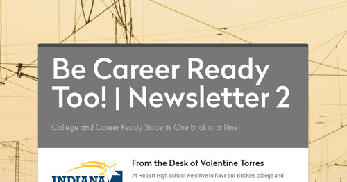Be Career Ready Too! | Newsletter 2