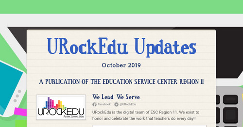 URockEdu Updates