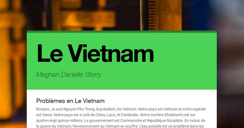 Le Vietnam