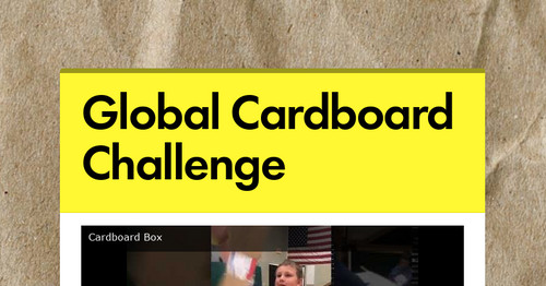 Global Cardboard Challenge