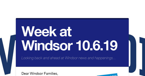 Week at Windsor 10.6.19