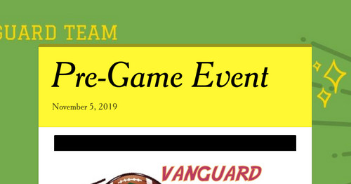 Pre-Game Event