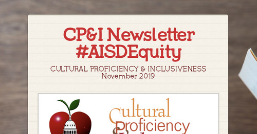 CP&I Newsletter #AISDEquity