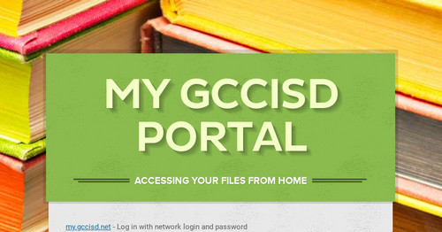 My GCCISD Portal