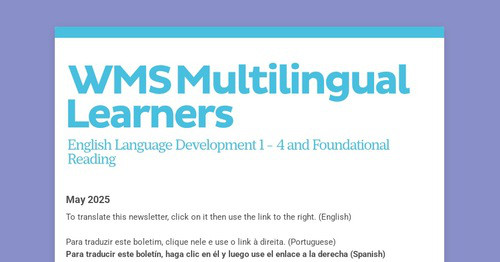 WMS ELD & Phonics
