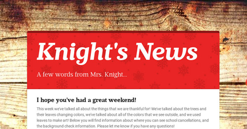 Knight's News