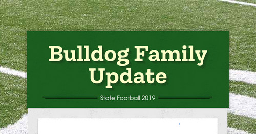 Bulldog Family Update