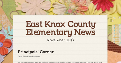 East Knox County Elementary News