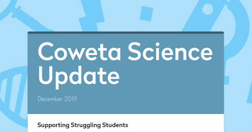 Coweta Science Update