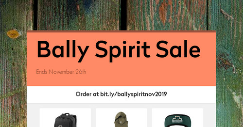 Bally Spirit Sale