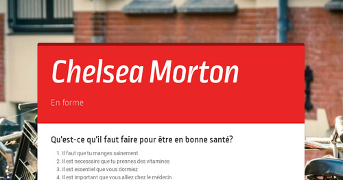 Chelsea Morton