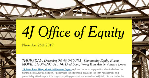 4J Office of Equity
