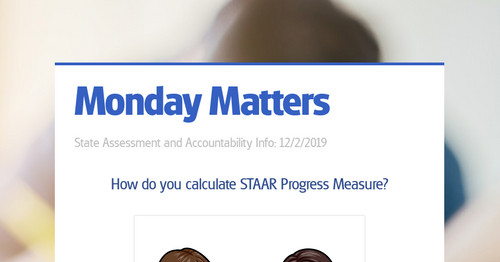 Monday Matters