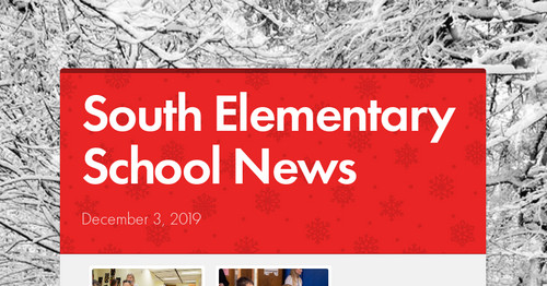 South Elementary School News