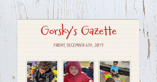 Gorsky's Gazette