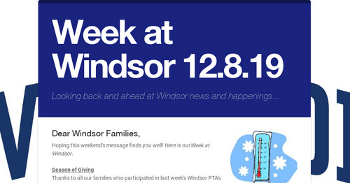 Week at Windsor 12.8.19